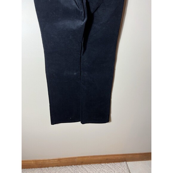 SOFT SURROUNDINGS Womens Black Corduroy Pull On Boot Cut Casual Pants Small - Picture 10 of 10